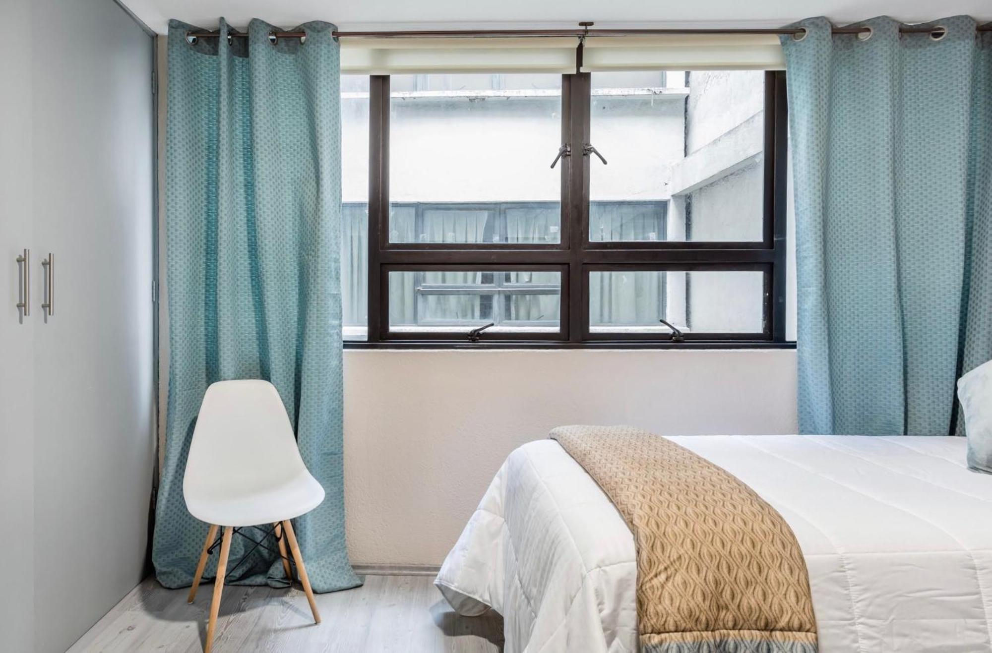 Cozy Roma Norte Flat - Parking- Wifi - Sleeps 6 Kota Meksiko Bagian luar foto